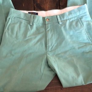 Polo Ralph Lauren Sea-foam Green Slim Fit Chino